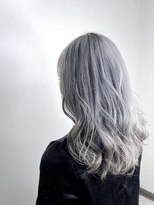 ヘアリゾート エーアイ 上野店α(hair resort Ai) 個性派シルバーロング【Ai上野】