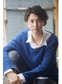 【men’s salon dot. Tokyo】ゆるウェーブかきあげバング