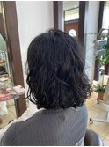 ナチュラルボブウェーブボブ【京成津田沼】【津田沼】【幕張】