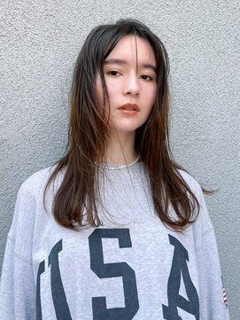 リアン(LieN) 〈東北沢LieN〉シースルーバング/ナチュラルロング