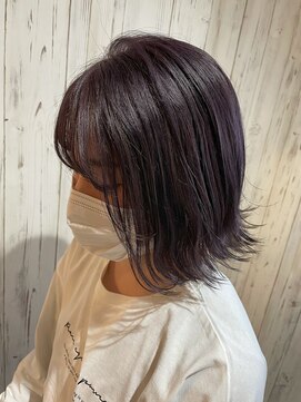 ヘブンリー(heavenly) #ラベンダーカラー#グレージュ#アッシュ#ハイライト#透け感