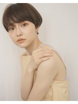 パール(PearL) 《PearL》透け感カラーのマニッシュボブ