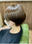 ナチュラル刈り上げショート