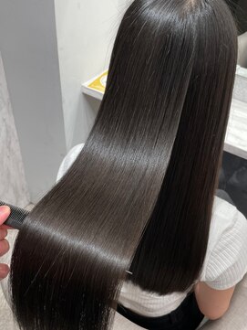 ノイズ オオサカ(NOISM) 【髪質改善】高濃度水素カラー 姫カット