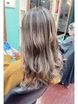 ヘアメイク ユーユ(Hair make U YU)&nbsp;大人気ハイライトベージュ