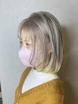 アンプヘアー 桂店(unpeu hair) 【ベージュイエロー】エンドカラー