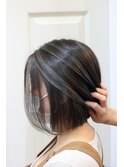 『NUDE COLOR』インナーカラー プラチナグレー