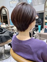 ロンド レグリーズ 立川(Lond leglise)&nbsp;ショート/ボブ/イヤリングカラー/ケアブリーチ/ブリーチ/立川