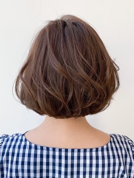ルッソリベラ 池袋(Lusso libera) ニュアンスカラーボブパーマ◎30代40代50代