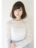 ナチュラルに決まる王道ボブ
