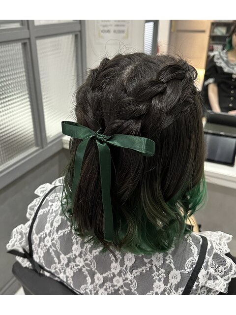 特別な日に特別なヘアアレンジを♪