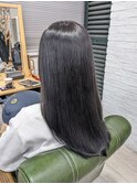 【髪質改善】カット+ハイブリッドカラー+水素トリートメント