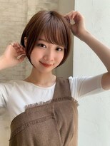 アンバー 池袋(amber)&nbsp;ボブ/レイヤーカット/ミルクティーベージュ[池袋駅]