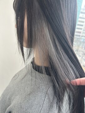 スーリール 高城店(Sourire) シルバー×ブラック/イヤリングカラー/sourire高城