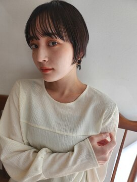 ガーランド (Garland) 小顔カット/前髪カット/シースルーショート/ノンダメージ水素