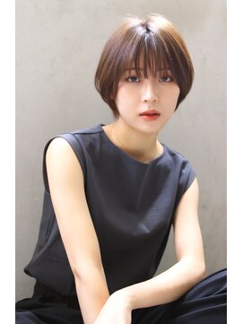 ライフ 星田店(Lyfe) マッシュショートシースルー_アッシュベージュイメチェン_住2