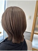 白髪ぼかしハイライト×グレージュカラー