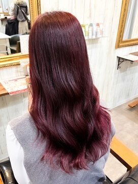 ルピナス(Lupine.) 【Haruna】カシスレッド♪