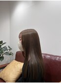暗めミルクティーベージュ大人ブラウン透明感１０代２０代