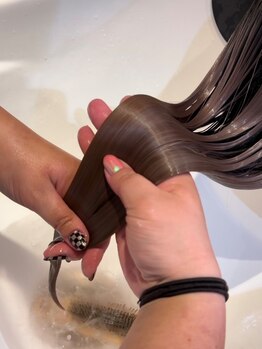 こだわりのトリートメントをご用意させていただいております！お客様に合わせた施術で、うるツヤ美髪へ♪