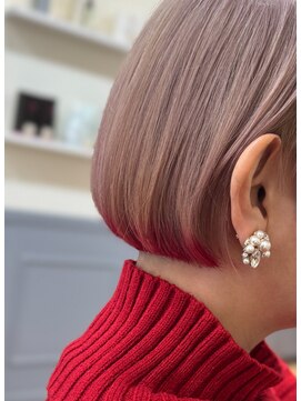 フロラクロマ 上通NEWS裏(FLORACHROMA) Wカラー×裾カラー