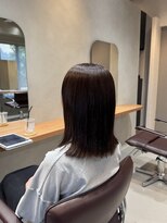 ペブル(pebble)&nbsp;ボブ/外ハネボブ/透明感/艶髪/髪質改善/明石/大久保