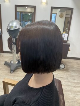 オリオリ(oli-oli) 切りっぱなしボブ/髪質改善/ミニボブ