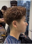 福岡大名メンズパーマスパイキーショートスパイキーパーマ30代