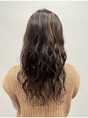 パーマ×シークレットハイライト