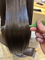 アテーサ 赤羽店(ATTESA)&nbsp;暗めオリーブ×髪質改善
