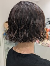 モッチ(mocci) 顎ラインパーマボブ