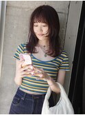 顔まわりレイヤーロング