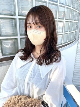 ロマーリ 岡山店(LOMARLIE) 20代30代デジタルパーマ顔周りカット韓国レイヤー岡山パーマ