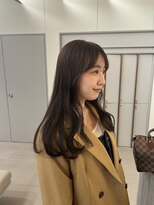 ローレンアオ(LOREN AO)&nbsp;くびれヘア/アプリコットオレンジ/夏のヘアアレンジ/栄矢場