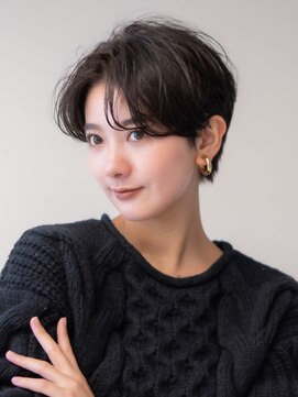 サーカス バイ ビュートリアム 青山(CIRCUS by BEAUTRIUM) ショートボブ マッシュショートダークアッシュ 似合わせカット