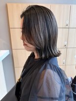 ユウヘアー 千代田橋店(U Hair)&nbsp;透け感グレージュ×デザインカラー