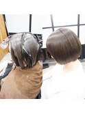 縮毛矯正/髪質改善縮毛矯正/前髪縮毛矯正/表面ハーフ矯正