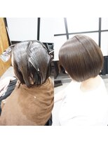 ヘアテリア リュウ 大塚(hair teria ryu) 縮毛矯正/髪質改善縮毛矯正/前髪縮毛矯正/表面ハーフ矯正