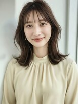 シータ ふじみ野(THETA)&nbsp;20代30代40代◎外ハネロブくびれミディアムシースルーバング