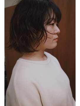 ハコ(haco.) ボブアンニュイパーマ