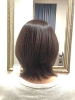 ヘアー グリーン(hair green)&nbsp;30代40代50代/ウルフレイヤー/外ハネウルフ/ツヤ髪ウルフ