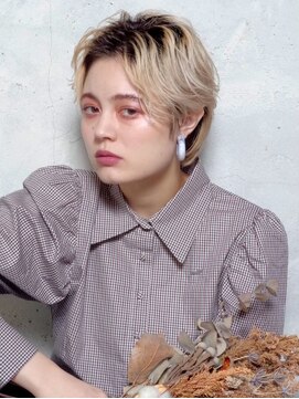 ロッソ ヘアアンドスパ 北千住店(Rosso Hair&SPA) デザインカラーショート【北千住】