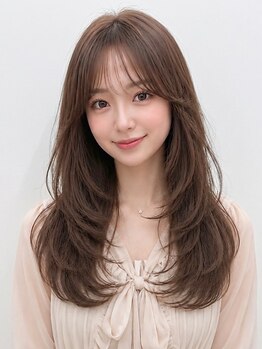 アリープパロット(ALEAP parrot)の写真/レイヤーカット/ハッシュカット☆骨格・クセを見極めた顔周りのカットで一瞬で垢抜け＆小顔見え効果UP