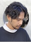 渋谷大人フェザーパーマシャドウパーマルーズパーマツイスパ緩め