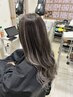 【最高級人毛100%レミー】 艶カラー＋シールエクステ60枚 ￥23900