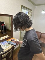 ヘアー クラフト(hair CRAFT)&nbsp;メンズボブパーマ