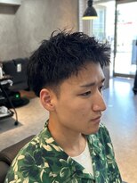 ザ クラン バイ ヘッドライト 仙台長町店(THE CLAN by HEADLIGHT) 【やり過ぎないパーマ】スパイキーショート×ソフトツイスト