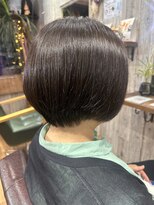 トータルサロン 彩生&nbsp;艶感まとまる大人の丸みショートボブ
