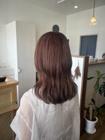 トップヘアー 池の内店(TOP HAIR) カシスピンク×くびれ巻き〔きぃ〕