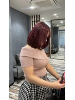 ヘアメイク アース 秋田仁井田店(HAIR & MAKE EARTH)&nbsp;パープルピンク